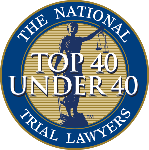 badge of top 40 under 40